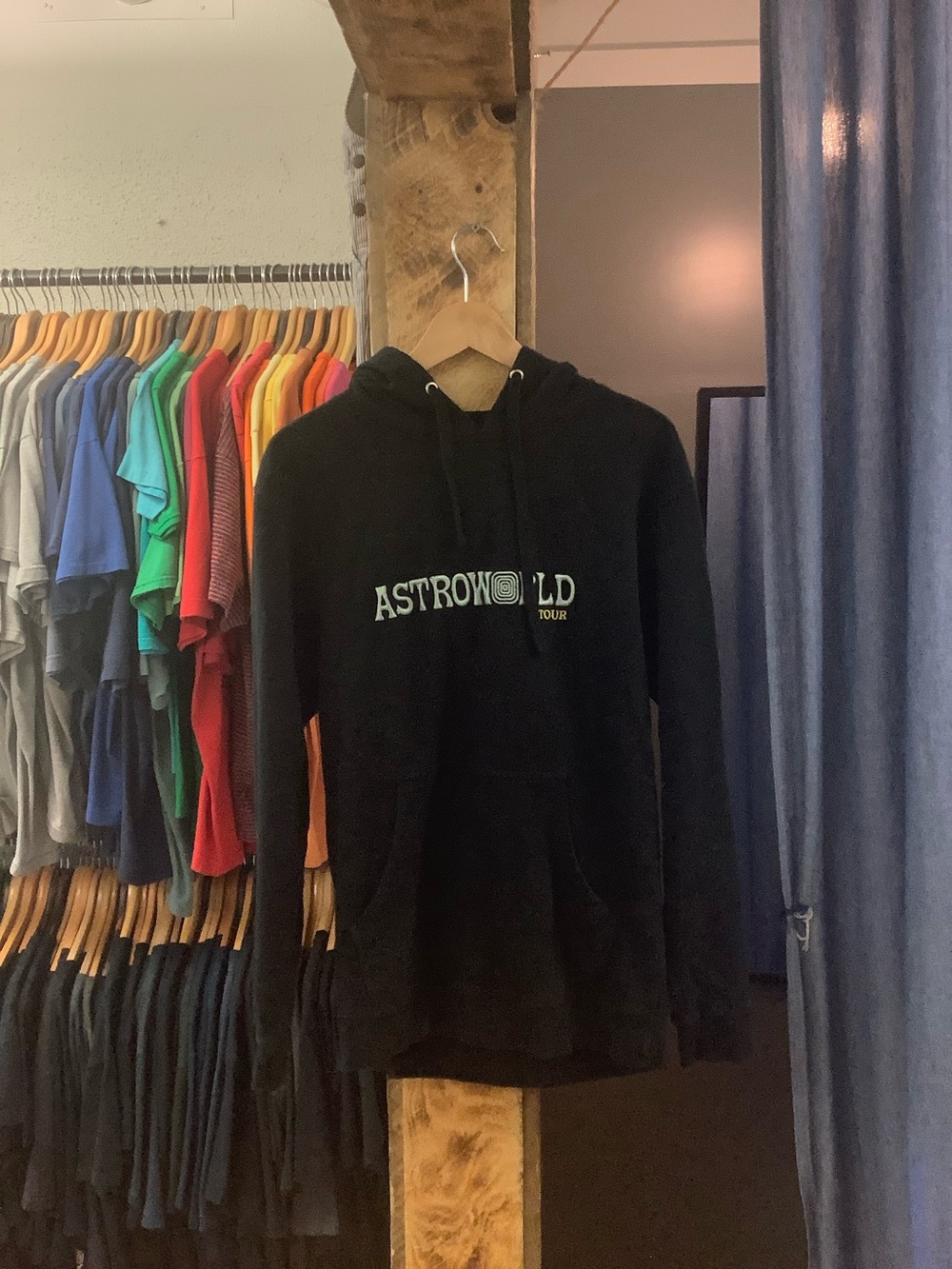 AstroWorld Tour Black Graphic Hoodie
